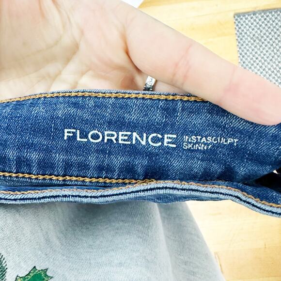 DL1961 Florence Instasculpt Skinny Strive Jeans sz 32 - Picture 5 of 12